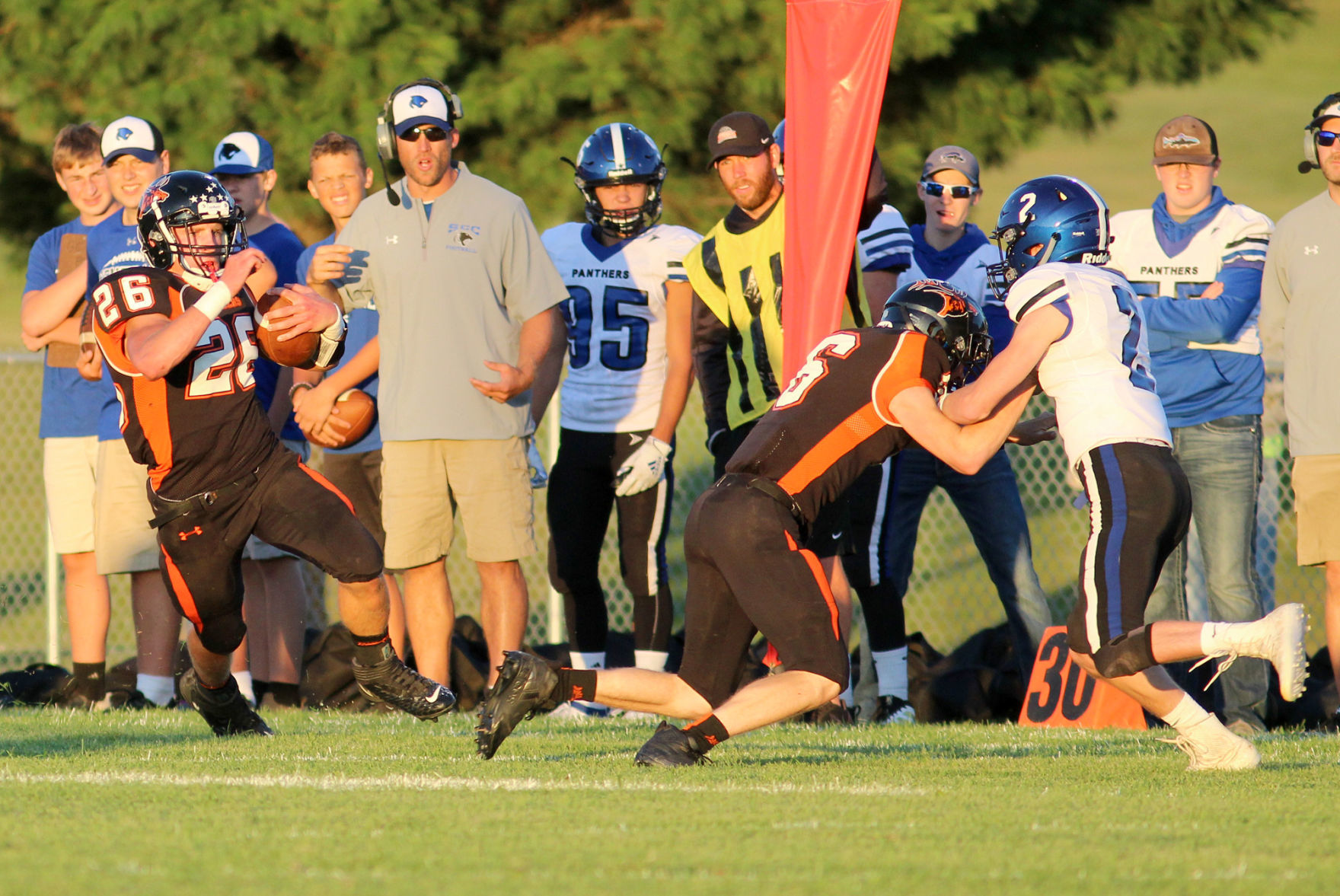 Saint Croix Central at Elk Mound football 8-29-19